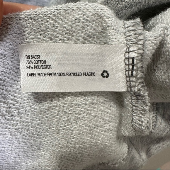 Gap Women’s M Tall Gray Sweatshirt French Terry Casual Dress - Picture 4 of 4